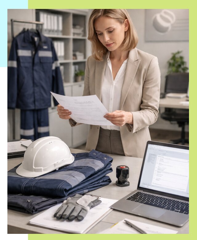 Сертификация спецодежды в Вичуге от 7111 р. | Алешин-Вчг