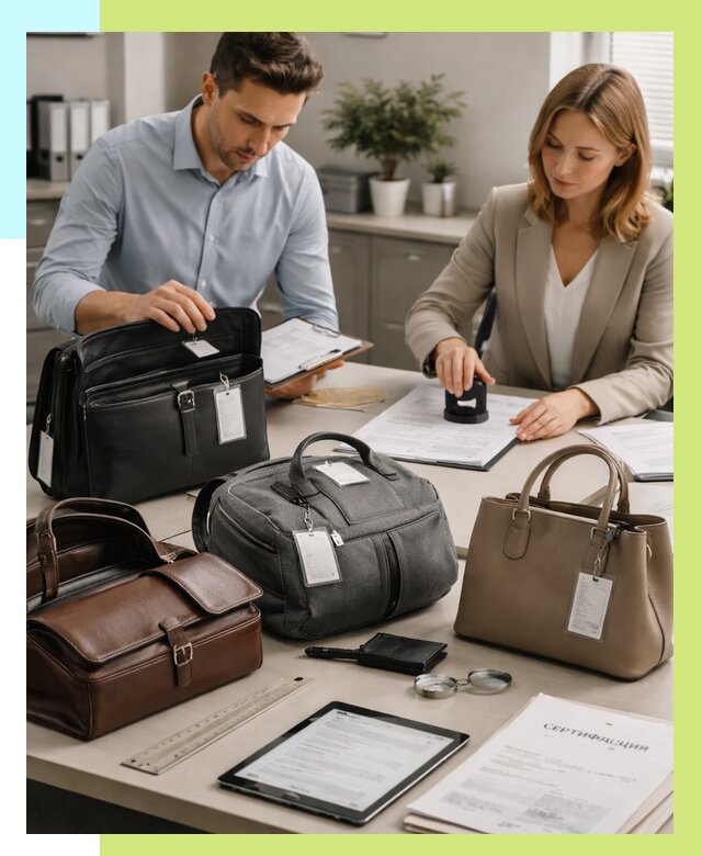 Сертификация сумок в Вичуге от 7619 руб. | Алешин-Вчг