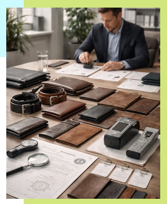 Сертификация кожаных изделий в Вичуге от 12191 р. | Алешин-Вчг