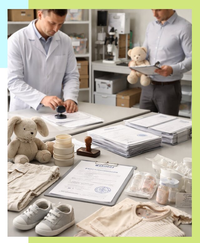 Сертификация детских товаров в Вичуге от 15239 р. | Алешин-Вчг