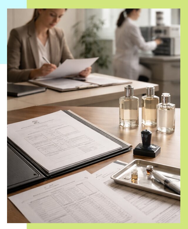 Сертификация парфюмерии в Вичуге от 15239 р. | Алешин-Вчг