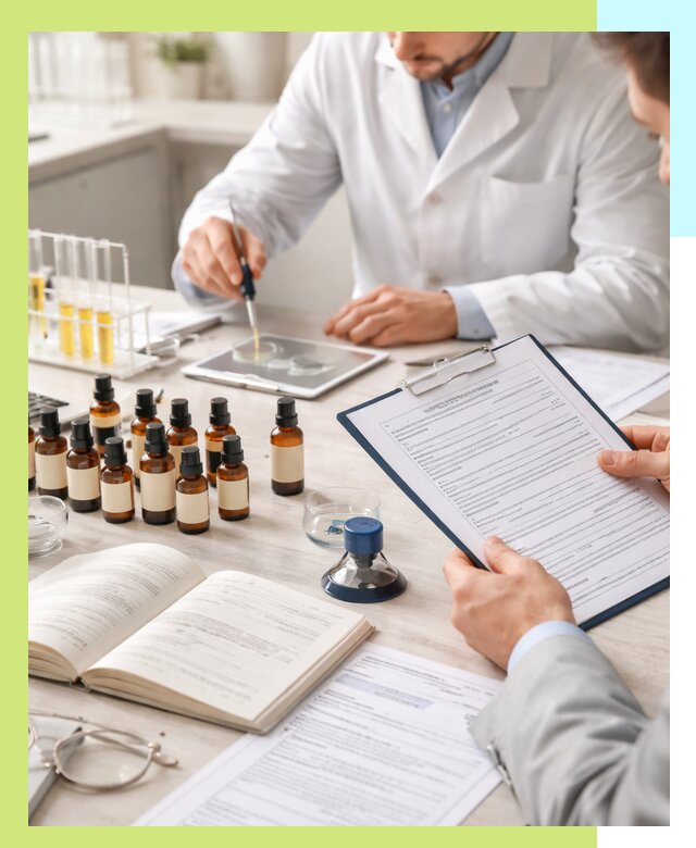Сертификация эфирных масел и документация качества в Вичуге