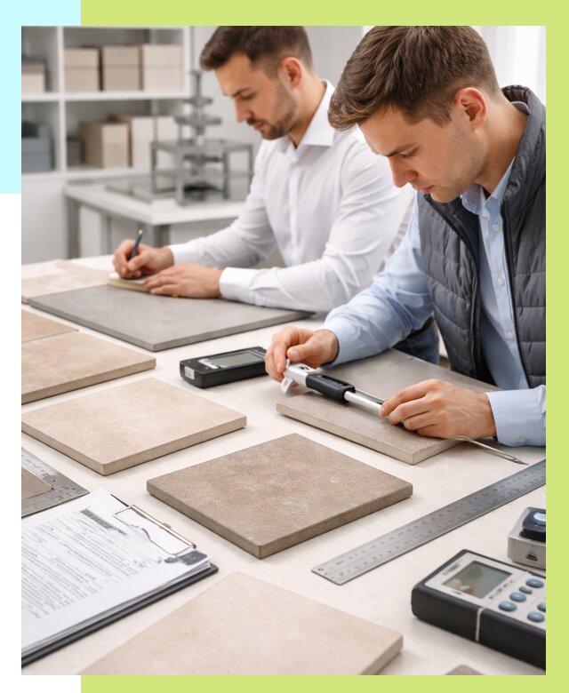 Сертификация плитки в Вичуге от 25398 р. | Алешин-Вчг гарантия