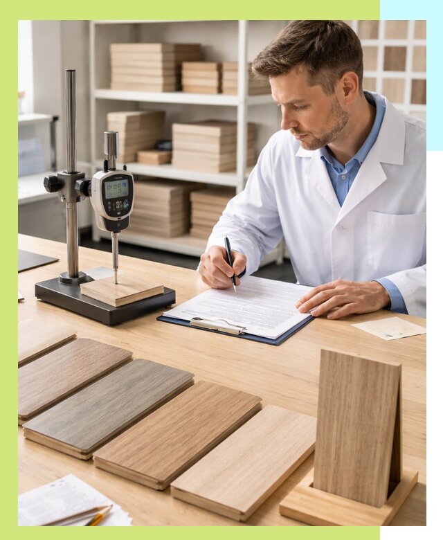 Сертификация ламината с испытаниями и оформлением документов в Вичуге