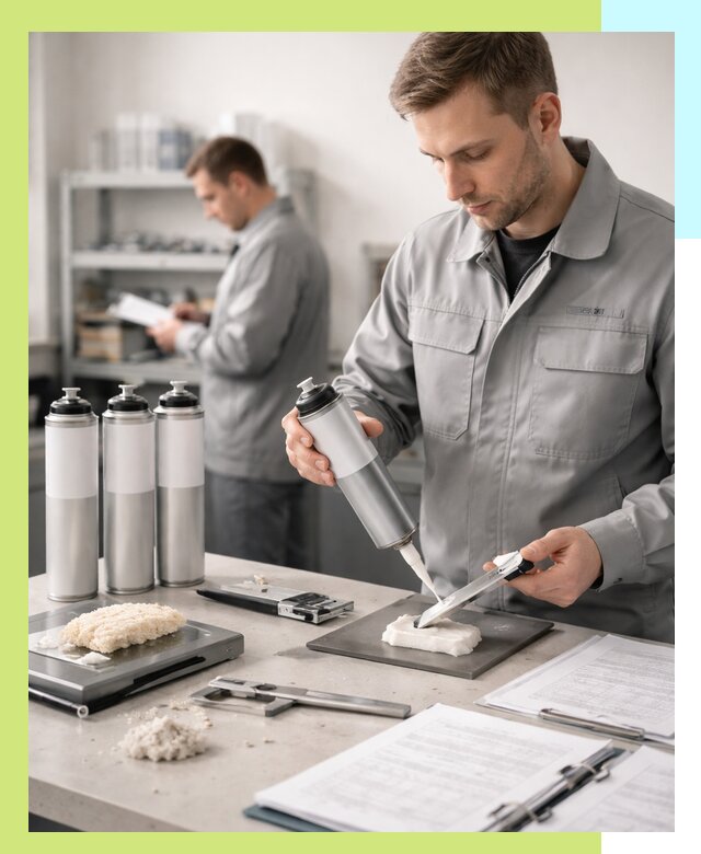 Сертификация монтажной пены и соответствие стандартам в Вичуге