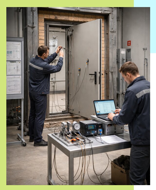 Сертификация противопожарных дверей в Вичуге по ГОСТ и ТР