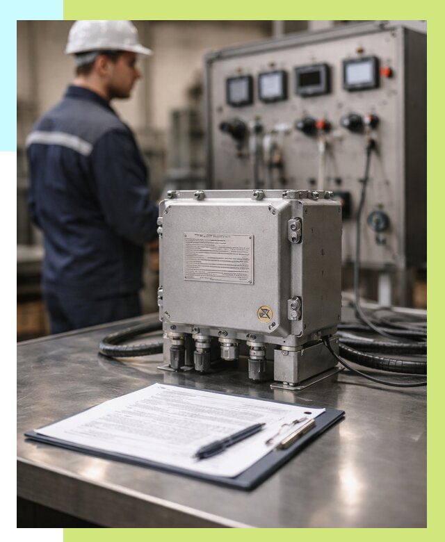 Сертификация взрывозащищенного оборудования в Вичуге от 35557 р. | Алешин-Вчг