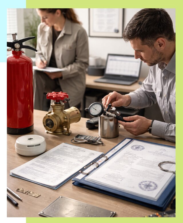 Сертификация пожарного оборудования в Вичуге от 15239 р.|Алешин-Вчг