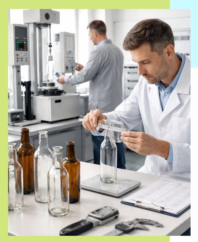 Сертификация стеклянных бутылок и сопутствующей упаковки в Вичуге