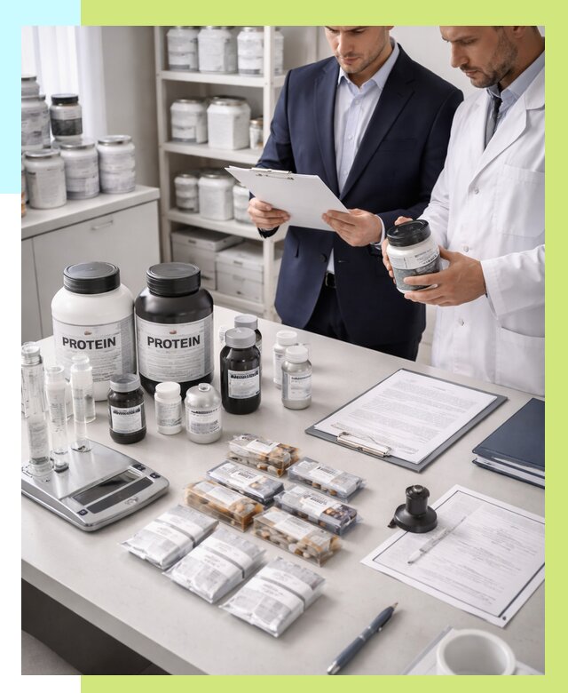 Сертификация спортивного питания в Вичуге от 15239 р., Алешин-Вчг