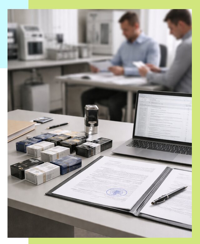 Сертификация сигарет под ключ в Вичуге от 45716 р. | Алешин-Вчг