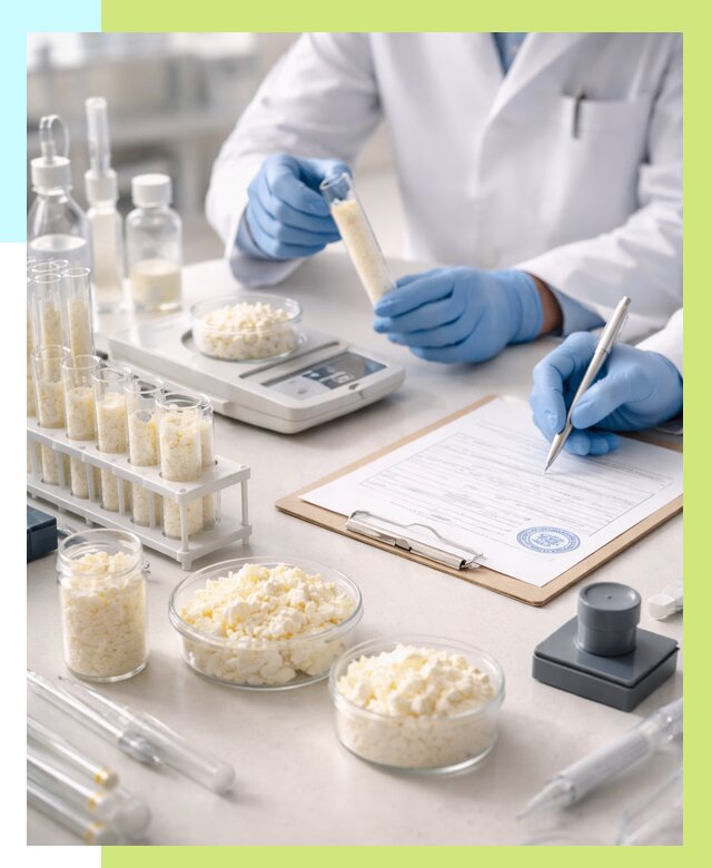 Сертификация творога в Вичуге от 12191 р. под ключ | Алешин-Вчг