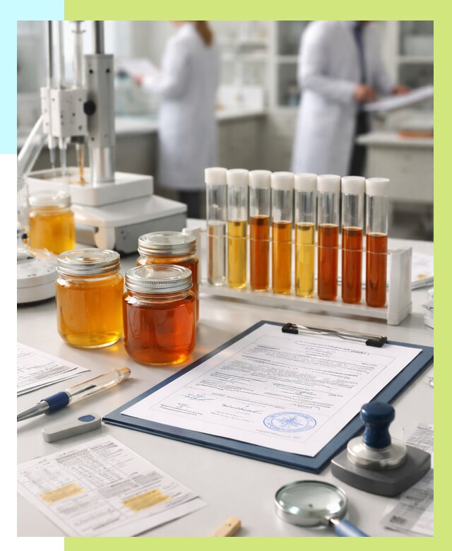 Сертификация меда в Вичуге от 7619 р. под ключ | Алешин-Вчг