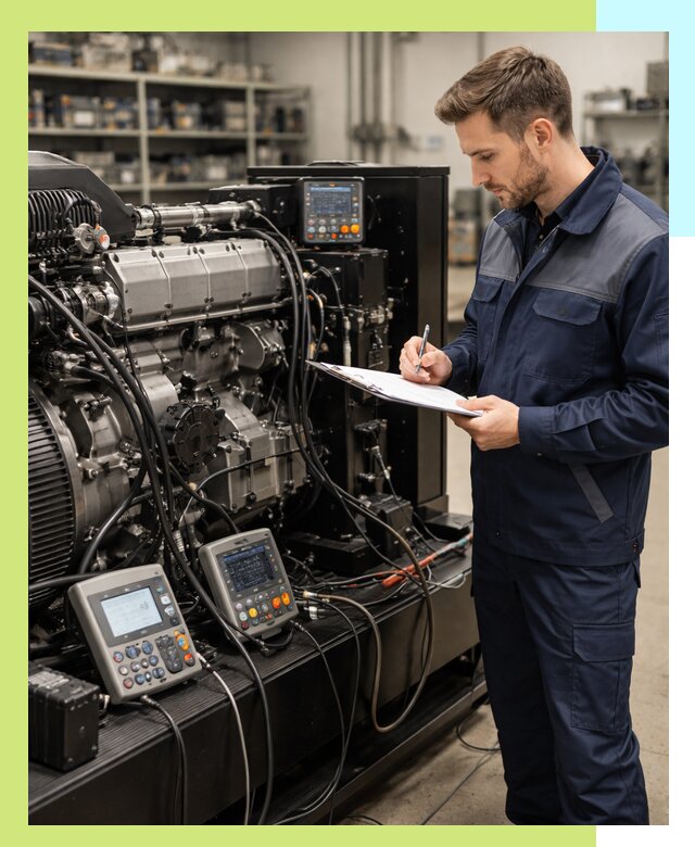 Сертификация дизельных генераторов и их оборудования в Вичуге