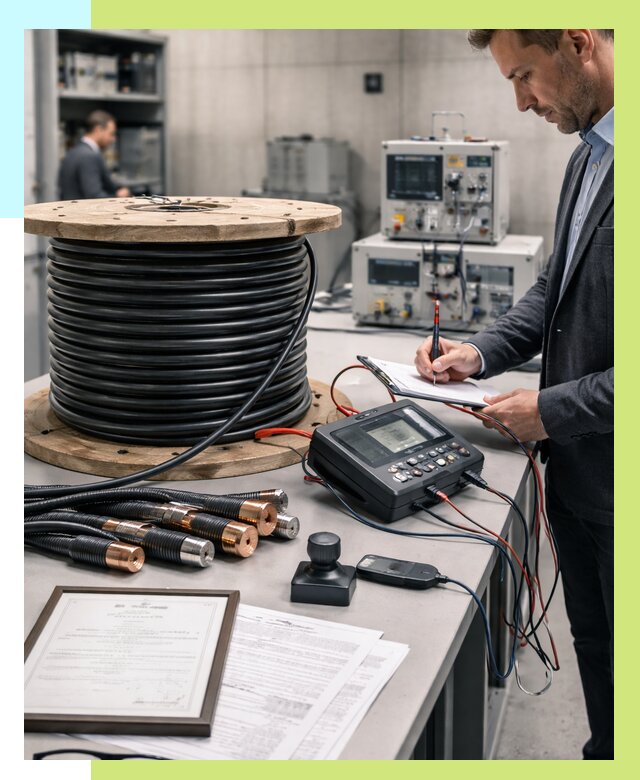 Сертификация кабеля в Вичуге от 8127 р. срочно | Алешин-Вчг