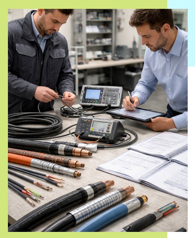 Сертификация кабеля и электропроводки в Вичуге под ключ