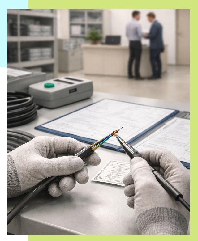 Сертификация провода в Вичуге от 18286 р. в Алешин-Вчг