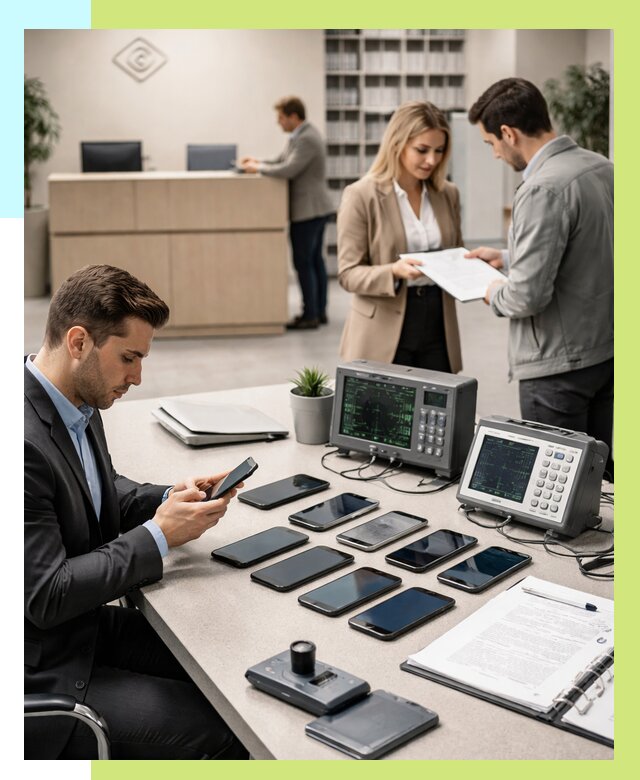 Сертификация телефонов в Вичуге от 25398 р. под ключ | Алешин-Вчг