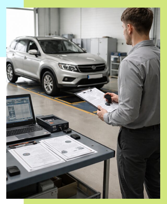 Сертификация транспортных средств в Вичуге от 12191 р. | Алешин-Вчг