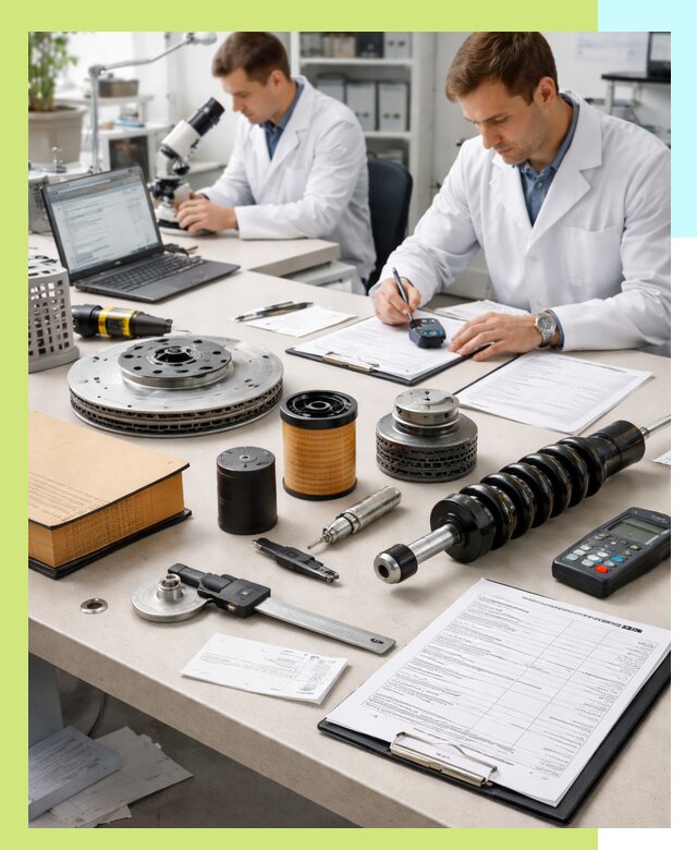 Сертификация автозапчастей и комплектующих в Вичуге по ГОСТ