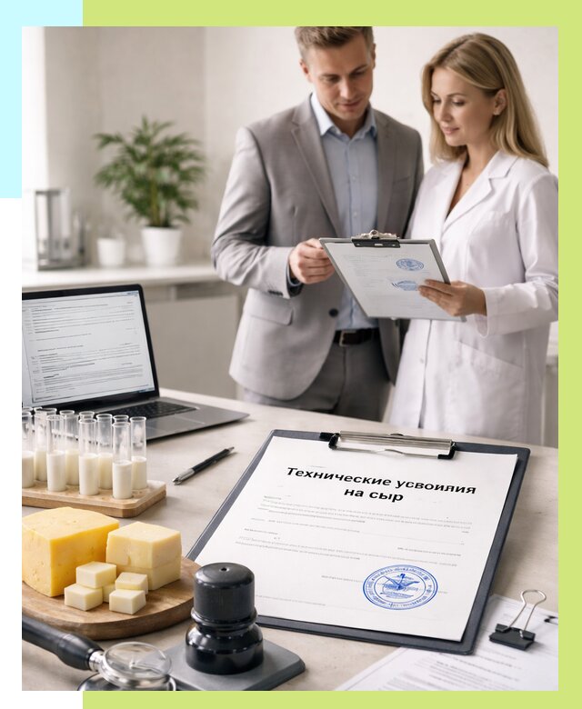 ТУ на сыры в Вичуге срочно от 12191 р. — оформление | Алешин-Вчг