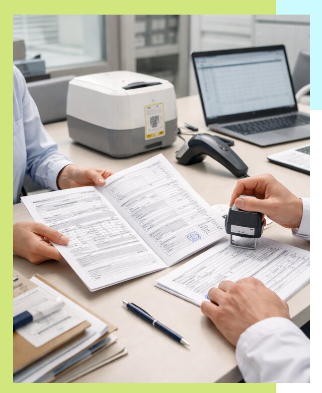 Оформление паспорта на товар и сопроводительных документов в Вичуге