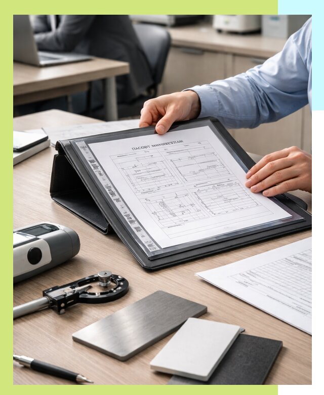 Оформление паспорта материала для продукции в Вичуге