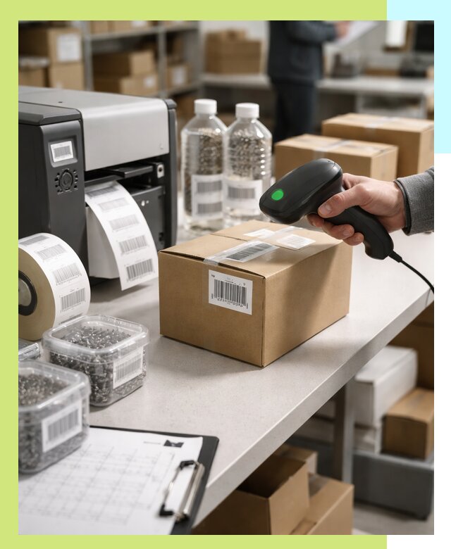 Штрихкодирование продукции и маркировка для продажи в Вичуге