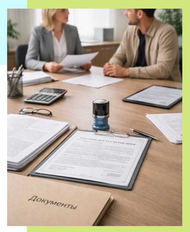 Сертификат соответствия на продукцию в Вичуге от 15239 р.|Алешин-Вчг