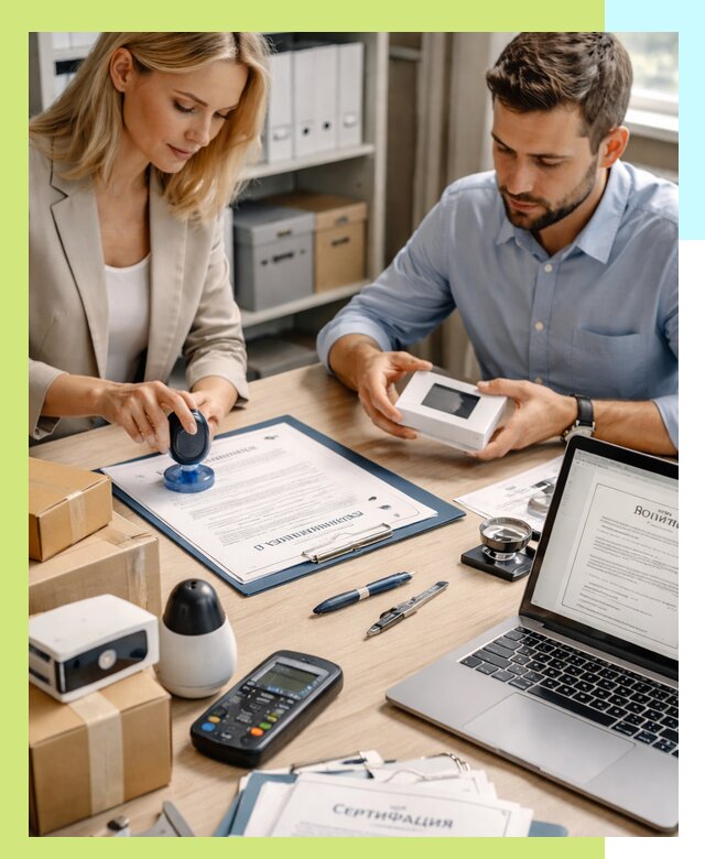 Получение сертификата соответствия на товар в Вичуге быстро