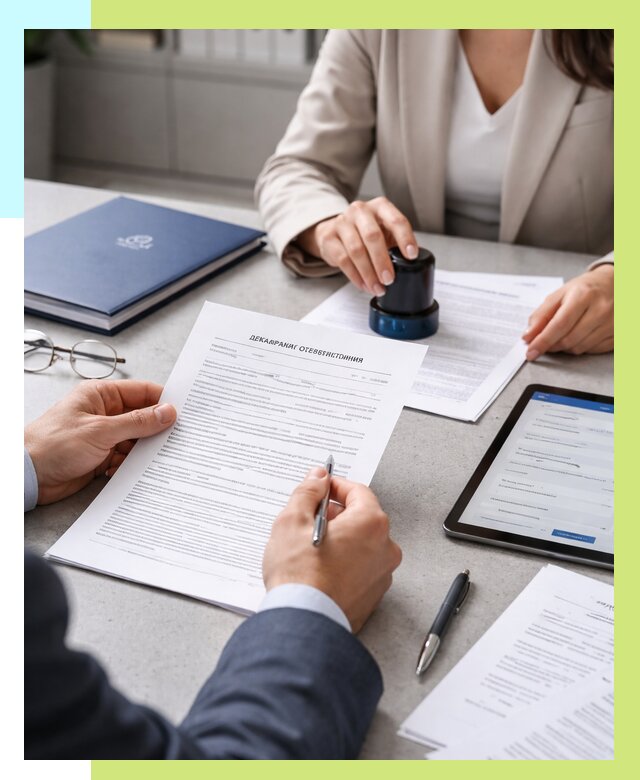 Декларация ГОСТ Р в Вичуге от 8635 р оформить в Алешин-Вчг