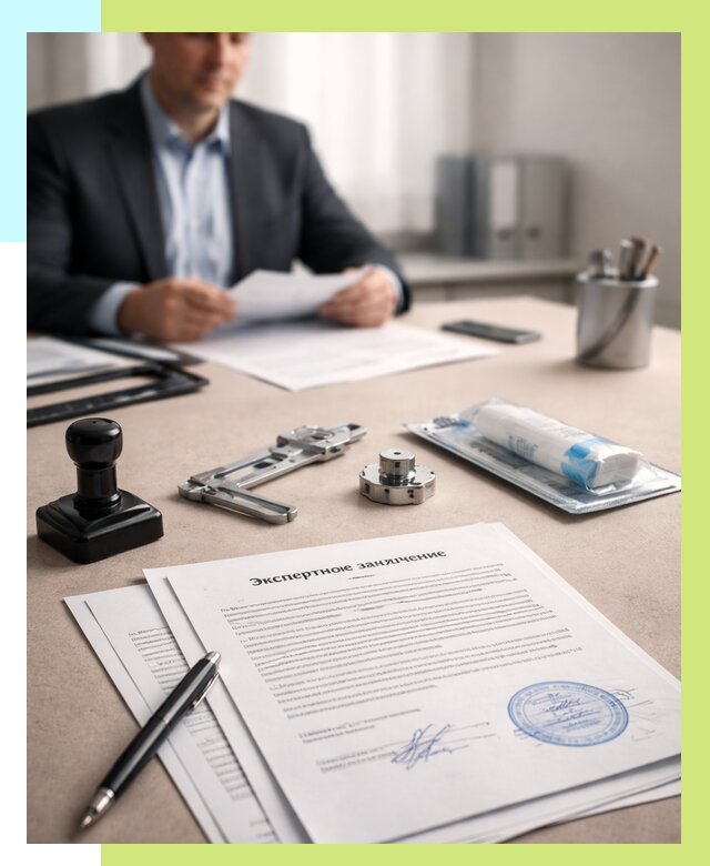 Экспертное заключение на продукцию в Вичуге от 8635 р. | Алешин-Вчг