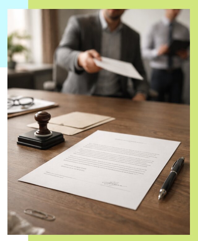 Отказное письмо по сертификации в Вичуге от 3556 р. | Алешин-Вчг