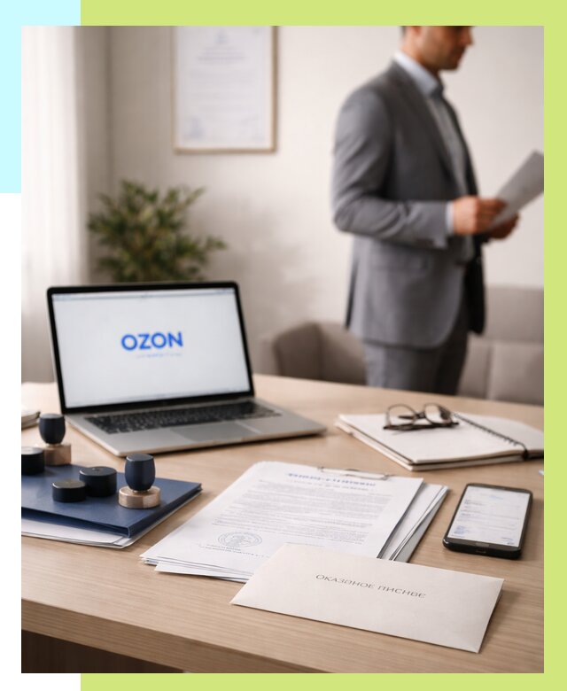 Отказное письмо для Ozon в Вичуге от 3556 р. | Алешин-Вчг