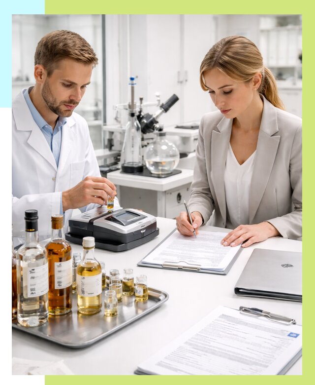 Заключение о спиртосодержании в Вичуге, от 5080 р., Алешин-Вчг