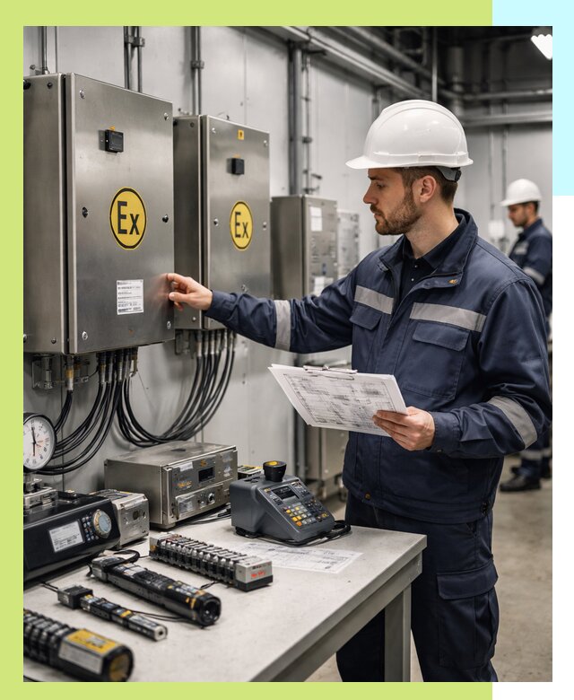 Сертификат взрывозащиты промышленного оборудования в Вичуге