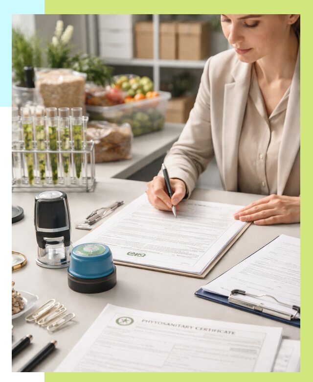 Фитосанитарный сертификат оформить в Вичуге от 4572 р. | Алешин-Вчг