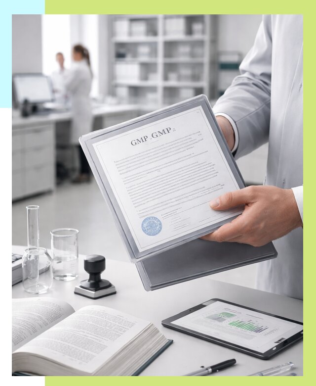 Сертификат GMP в Вичуге под ключ от 86352 р. | Алешин-Вчг