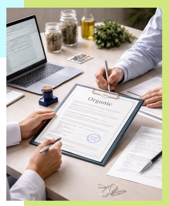Оформление сертификат органик в Вичуге от 30477 р. | Алешин-Вчг