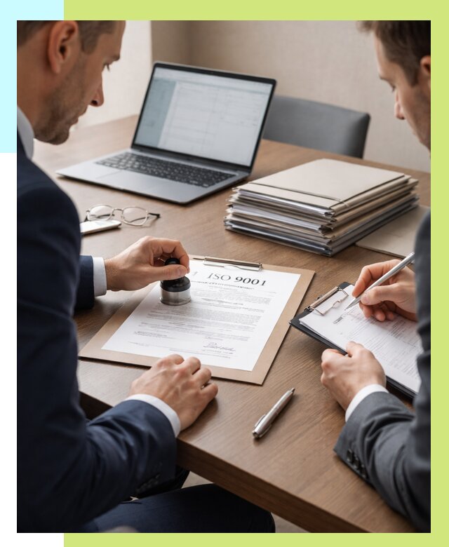 Сертификат ISO 9001 в Вичуге купить от 81272 р. | Алешин-Вчг