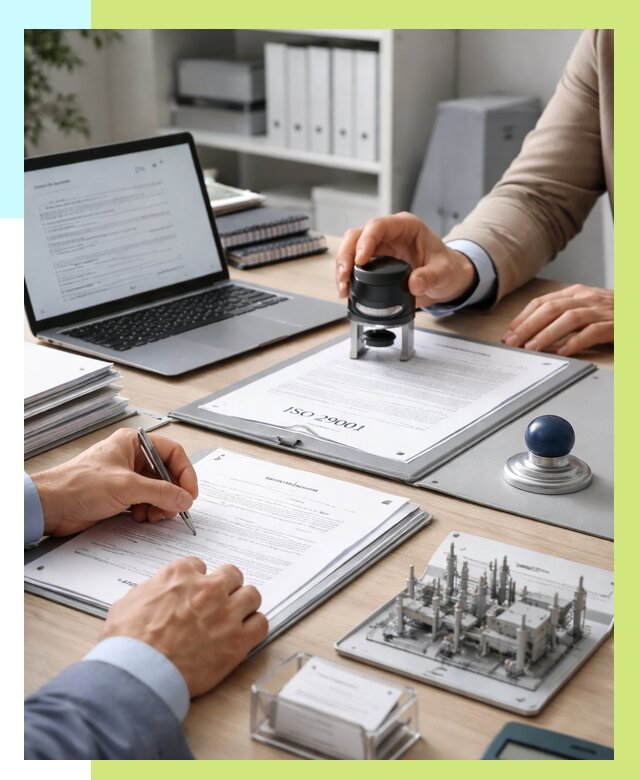 Сертификат ISO 29001 в Вичуге под ключ от 76193 р. | Алешин-Вчг