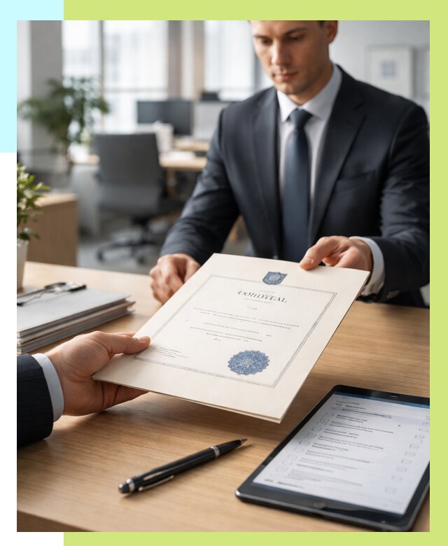 Сертификат ISO 30301 в Вичуге от 35557 р. | Алешин-Вчг - под ключ