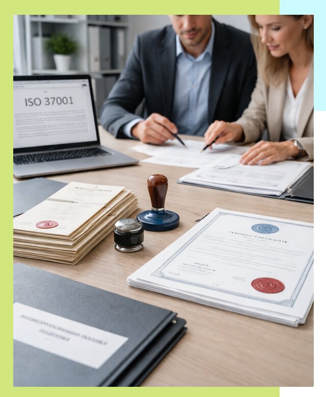 Получение сертификата ISO 37001 по системе борьбы с коррупцией в Вичуге